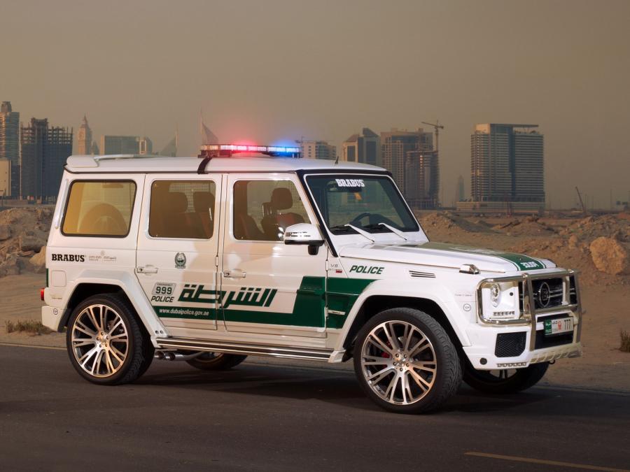  Mercedes-Benz G700 Widestar Police by Brabus 2013 года  (фото 4 из 6)